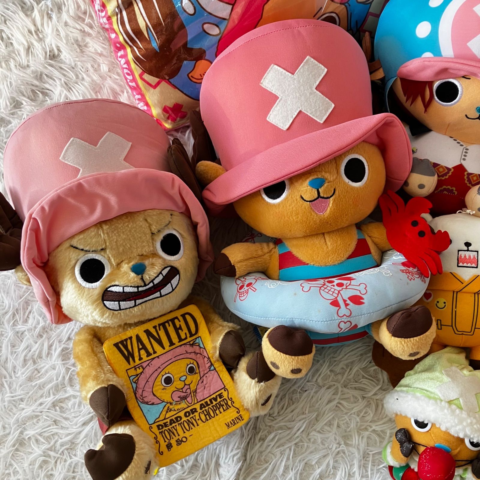ワンピース ぬいぐるみ 大量まとめ売り 当時物あり 初期 未開封あり