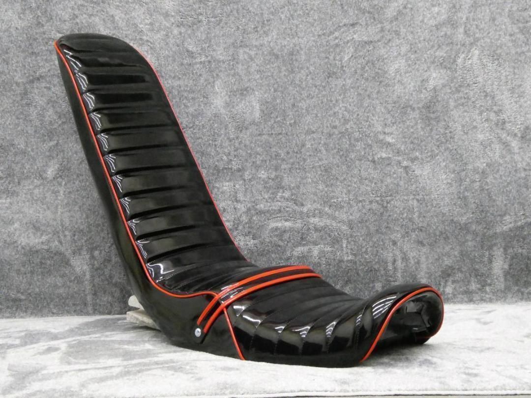 ＺＲＸ４００　黒赤エナ　６０ｃｍ　三段シート/ブラック 補強入り ZRX400 黒赤エナ 60cm 三段シート/ブラック 補強入り