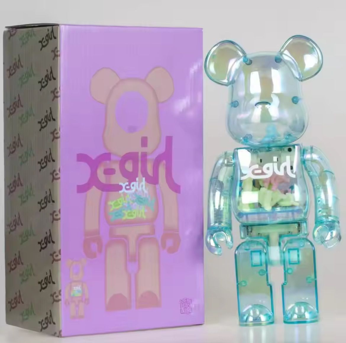 ベアブリック BE@RBRICK 400% 28センチ X-girl Xgirl エックス