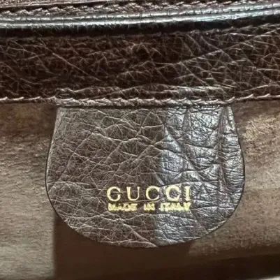 美品】☆ GUCCI グッチ ２WAY ショルダーバッグ ハンドバッグ ブラウン