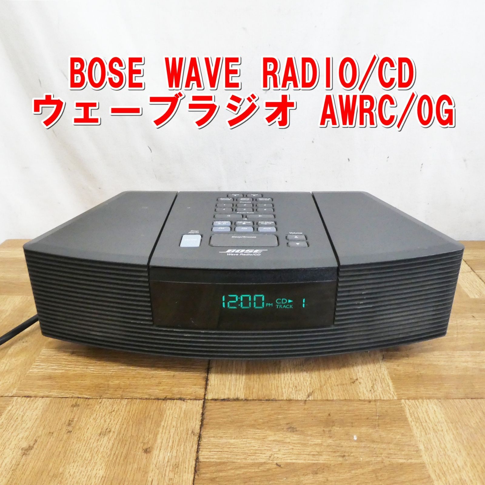 中古】Bose AWRC/0G Wave Radio/CD ウェーブラジオ/CD ブラック