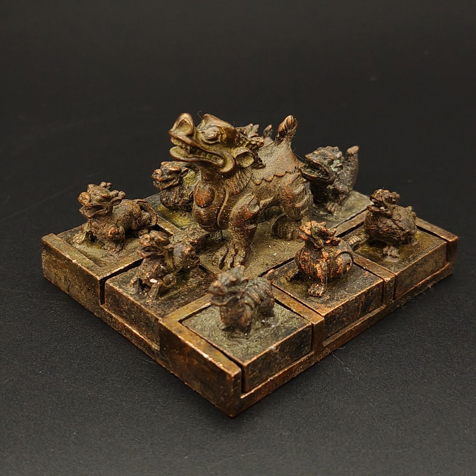 竜 五爪金竜 銅製品 装飾品 工芸品美術品 置物 銅製置物 龍