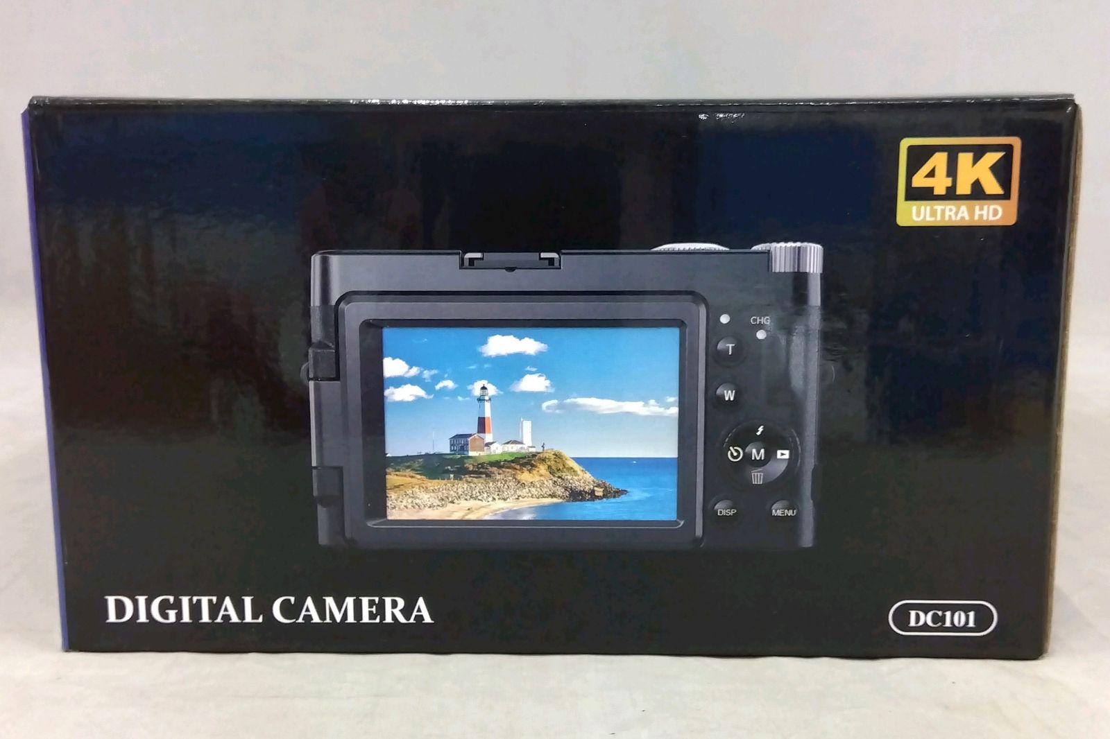 バッテリー・充電器未開封】Jumobuis デジタルカメラ 4K DC-101L-AF-4K