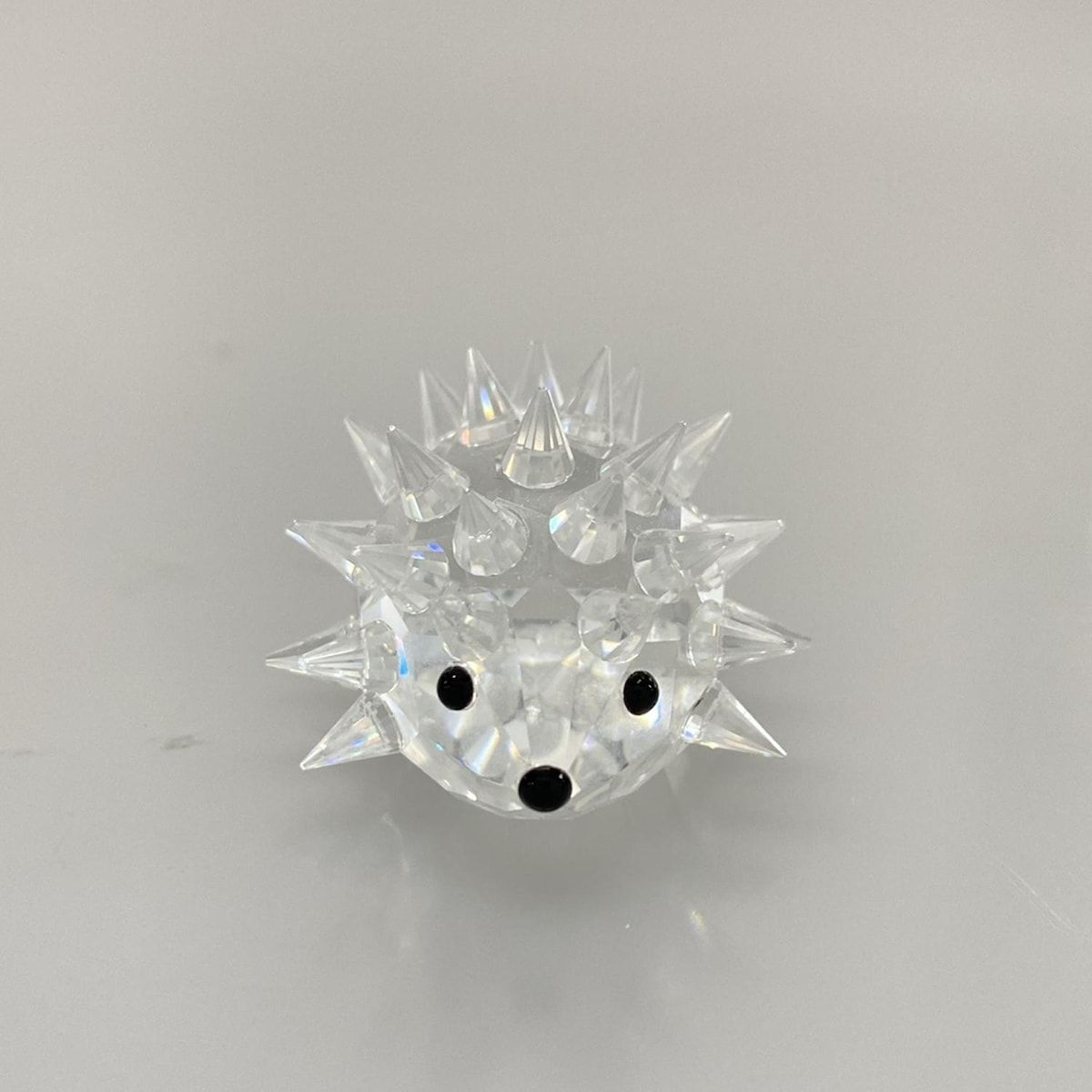 SWAROVSKI スワロフスキー 小物 - クリア×黒 置物|ハリネズミ