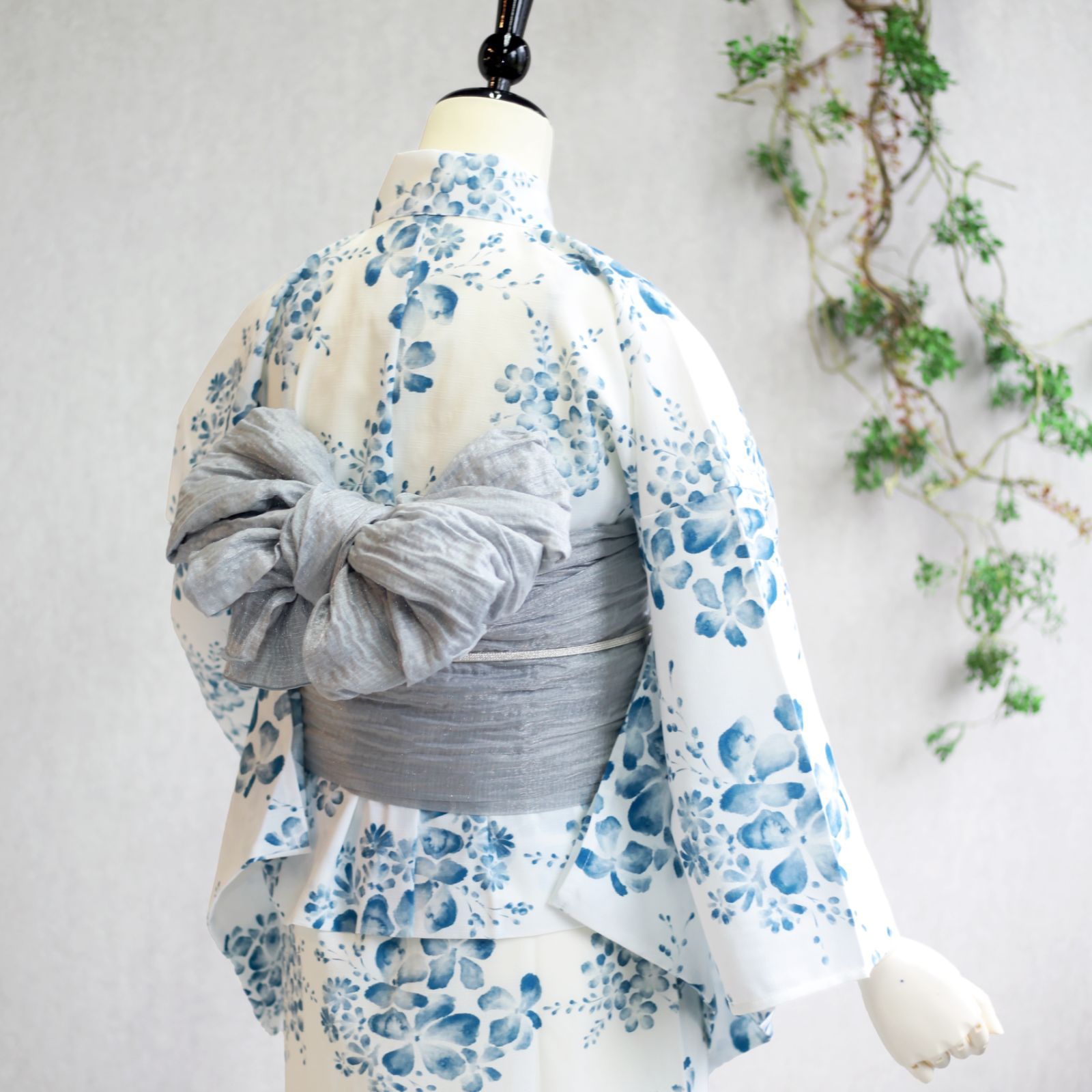 浴衣 4点セット ワンピース浴衣 新品 未使用 セパレート 2way 浴衣 