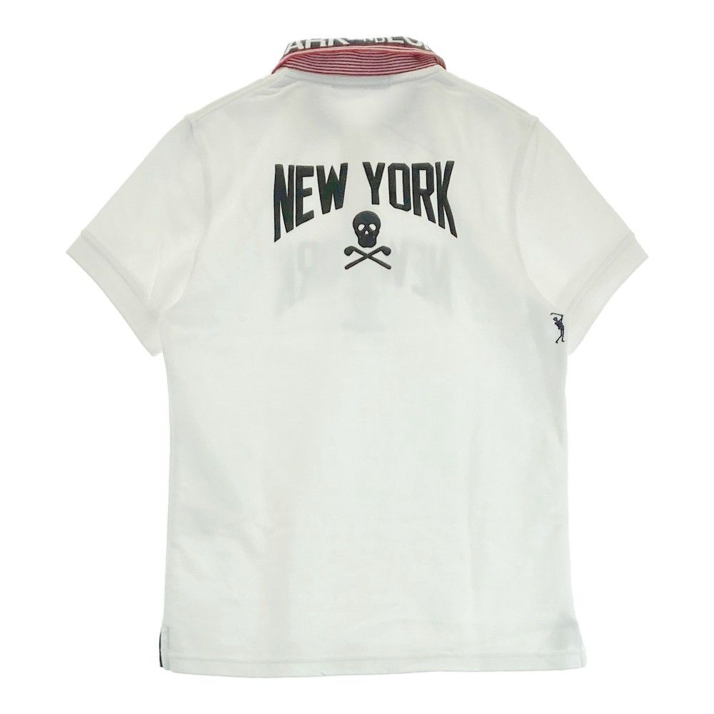 MARK & LONA ゴルフシャツ ホワイト MARK & LONA ゴルフシャツ ホワイト Mサイズ MARK&LONA (マーク