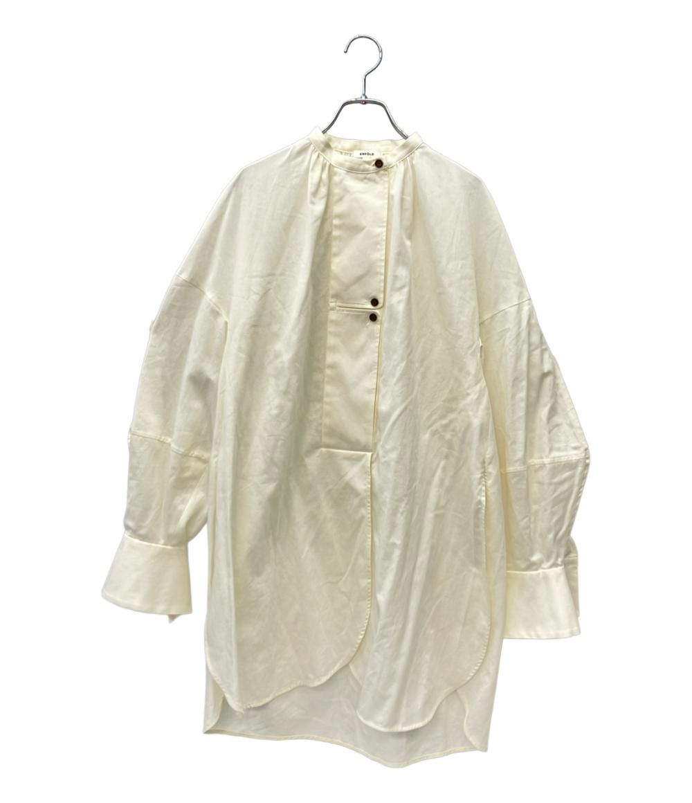 エンフォルド 長袖ワンピース バンドカラー 300EA330-1430 レディース SIZE 38 M ENFOLD