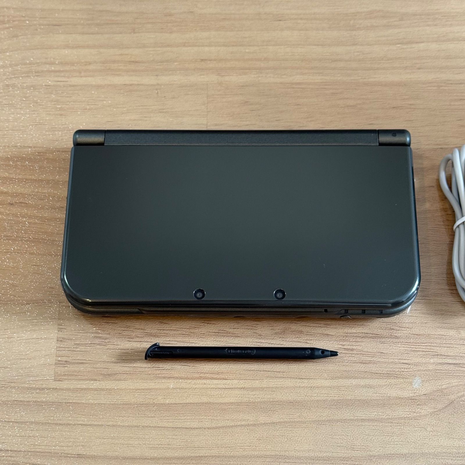 9-045 Newニンテンドー3DS LL メタリックブラック 上IPS