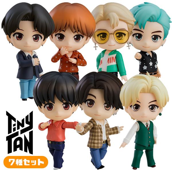 BTS TinyTAN ねんどろいど 7種セット 可動フィギュア BTS TinyTAN ねんどろいど 7種セット 可動フィギュア