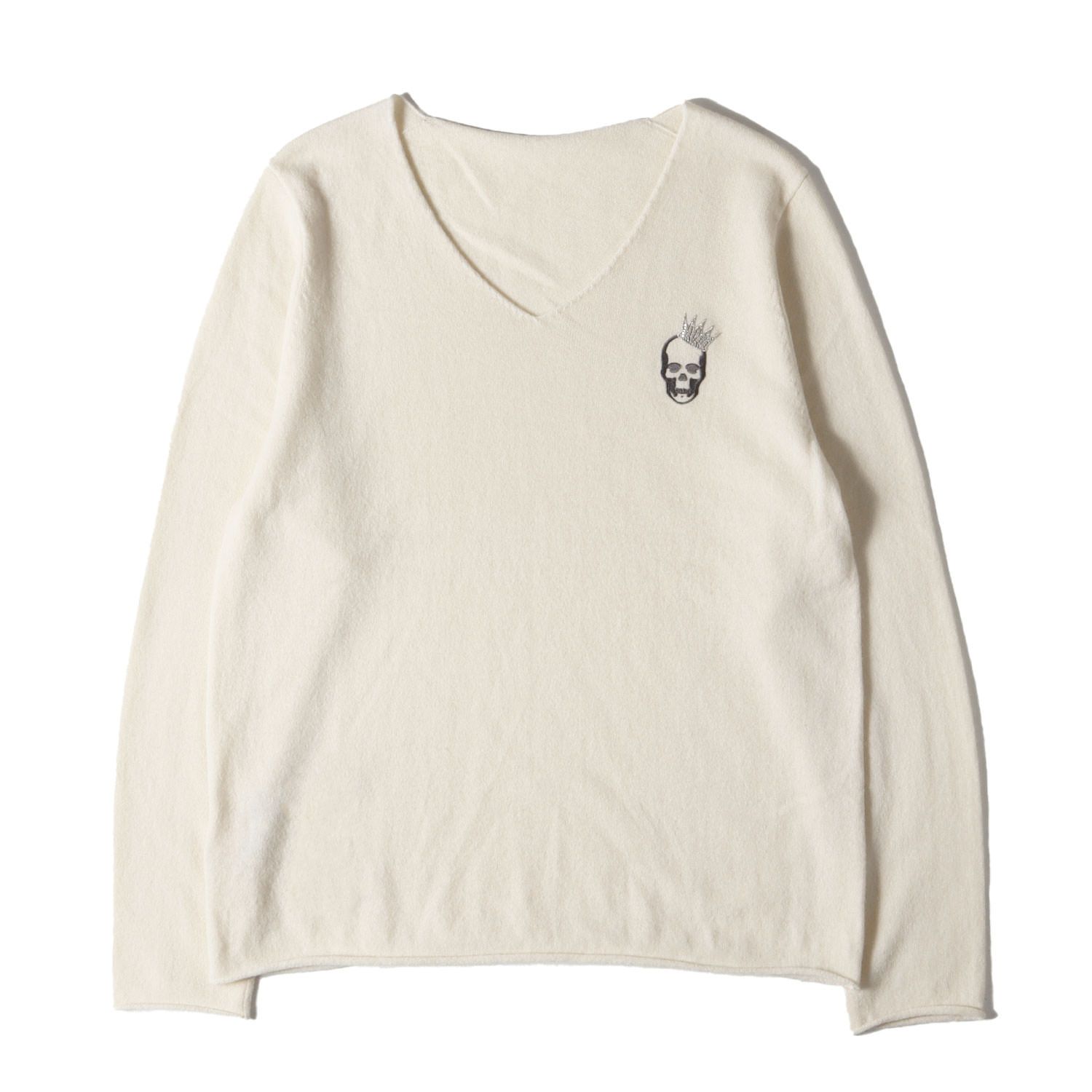 美品 lucien pellat-finet ルシアンペラフィネ ニット サイズ:L ライン