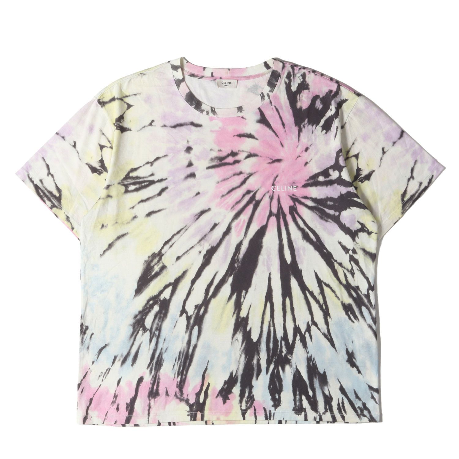 美品 CELINE セリーヌ Tシャツ サイズ:L / 23SS タイダイ染め オーバー 