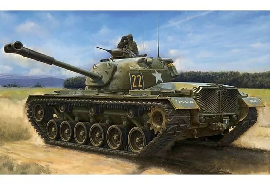 プラモデル 1|35 M48A2 主力戦車 ILK63532