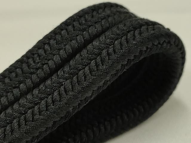 平和屋着物● 上 有職組紐道明 帯締め 冠組 黒色 宮内庁御用 国立博物館御用 東京芸術大学御用 AABB3788ay