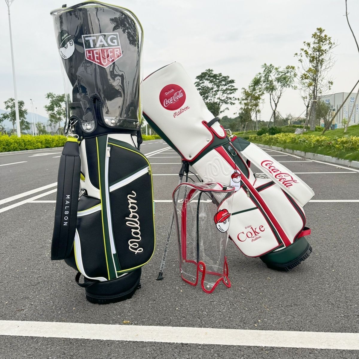 Malbon Golf マルボン ゴルフ キャディバッグ キャスター型