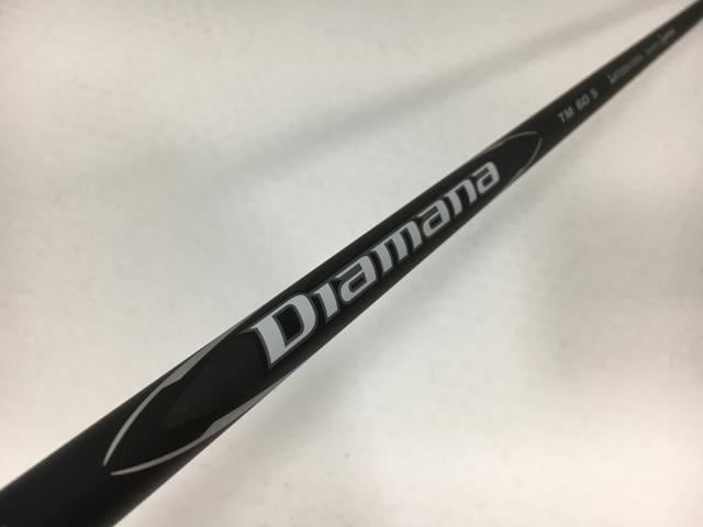 DiamanaブラックTM60Sシャフト 未使用 テーラーメイドスリーブ付1W用 新品未使用 テーラーメイド ドライバー用DIAMANA BLACK TM60S