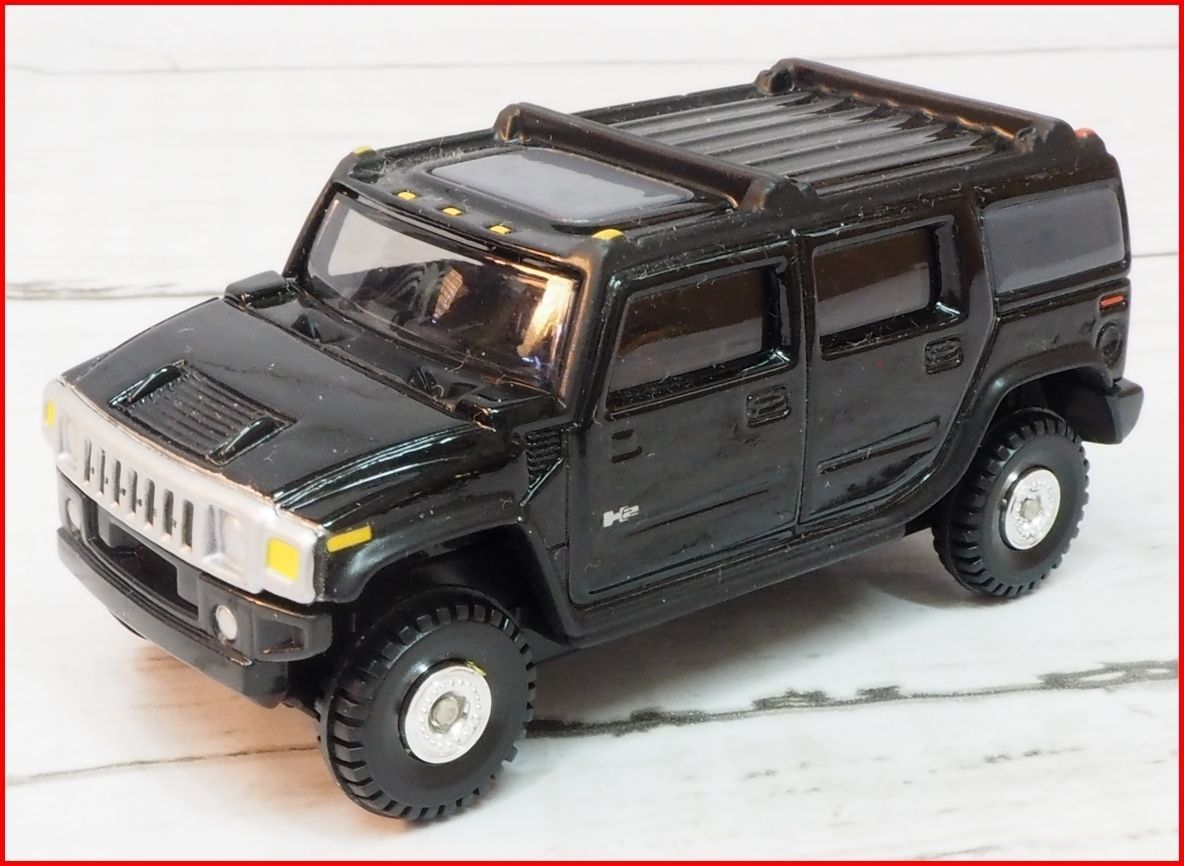 トミカ#15【2004ハマーHUMMER H2 TM GM黒ブラック】通常発売分1/67ミニカー■トミー2005【中古】送料込