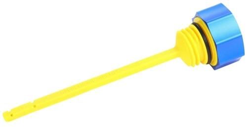 PERFOMANCE MAGNETIC トランスミッション オイルディップスティック CURVED ブルー 2017年以降ツーリング トライクモデル USTAUSTRALIA_COM_AU