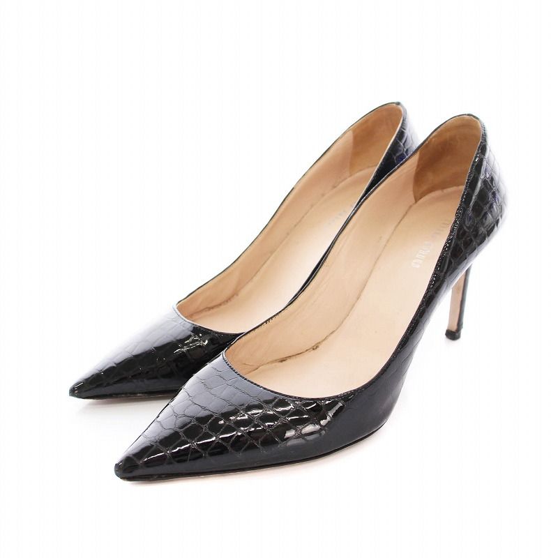 miu miu ブラック ストーン付きパンプス 36 2777100000111339-1.jpg