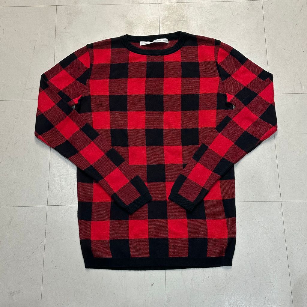 JOHN LAWRENCE SULLIVAN ジョンローレンスサリバン Check Knit