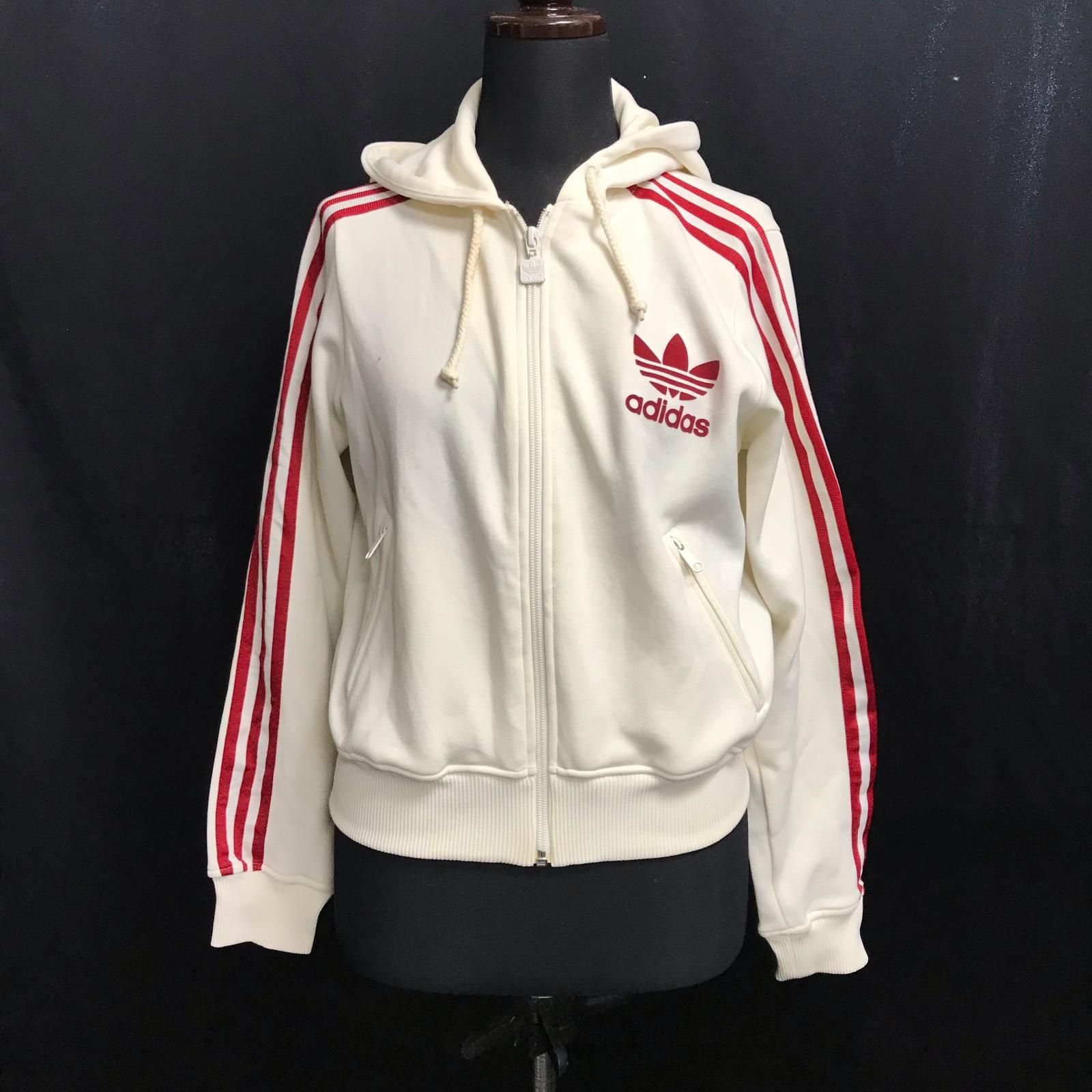 adidas/アディダス☆ジャージ/ジップアップパーカー【レディースL 