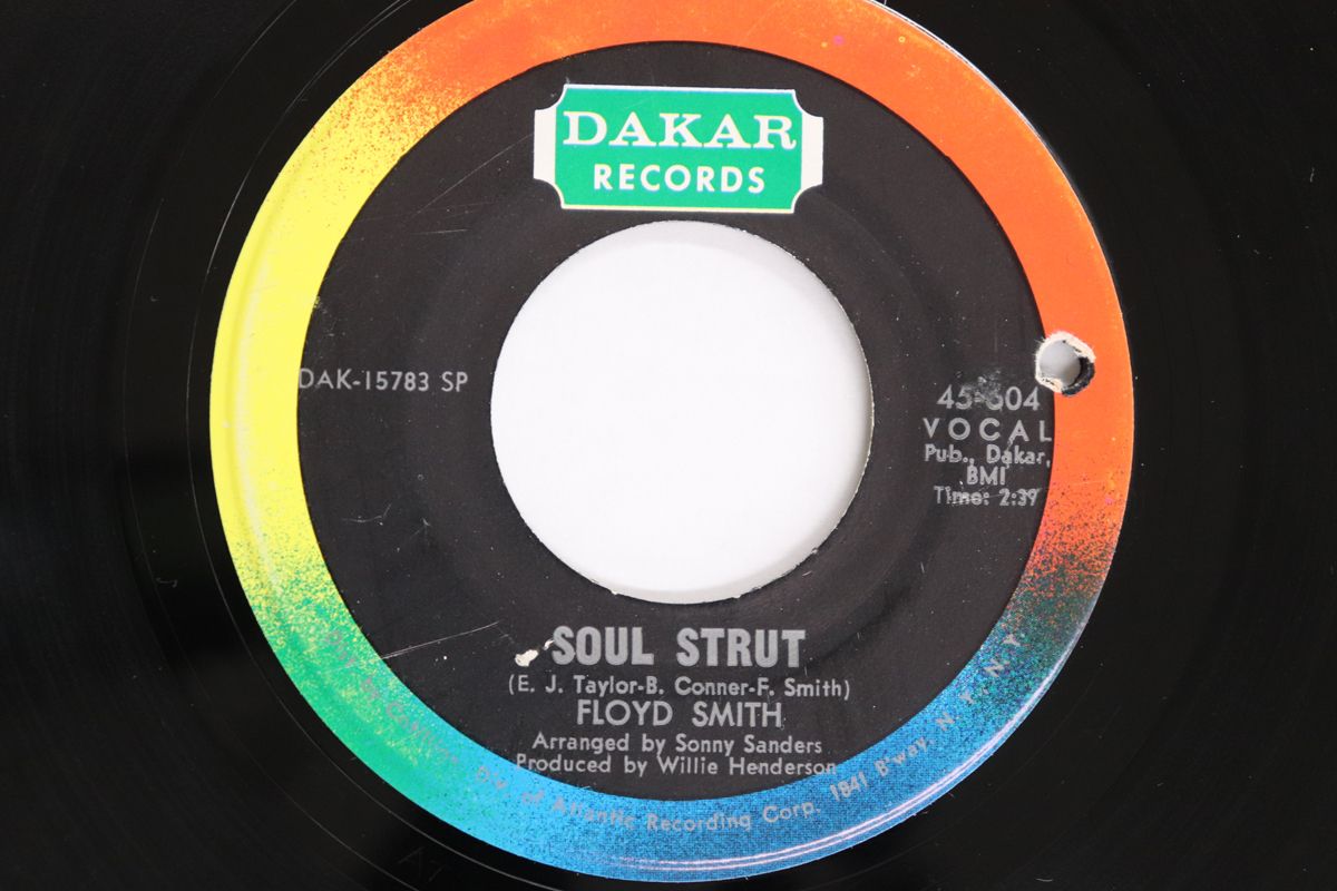 米7” Floyd Smith Soul Strut / Getting Nowhere Fast 45604