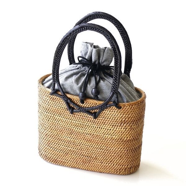 Her lip to Palma Mini Tote Bag ブラック バッグ Herlipto Palma MinI