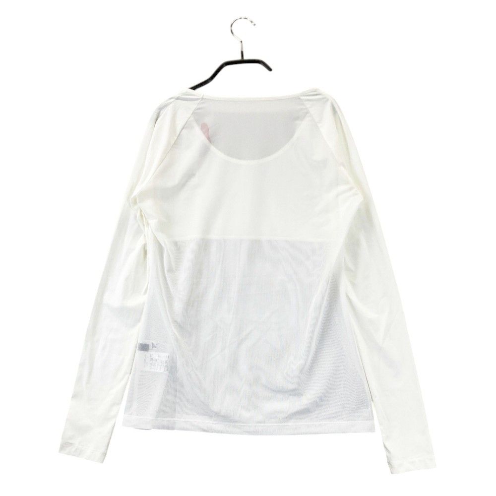 サイズ：S WAAC ワック 072249050 長袖インナーTシャツ  ブラック系 [240101419517] ゴルフウェア レディース ストスト サイズ：S WAAC ワック 072249050 長袖インナーTシャツ ホワイト