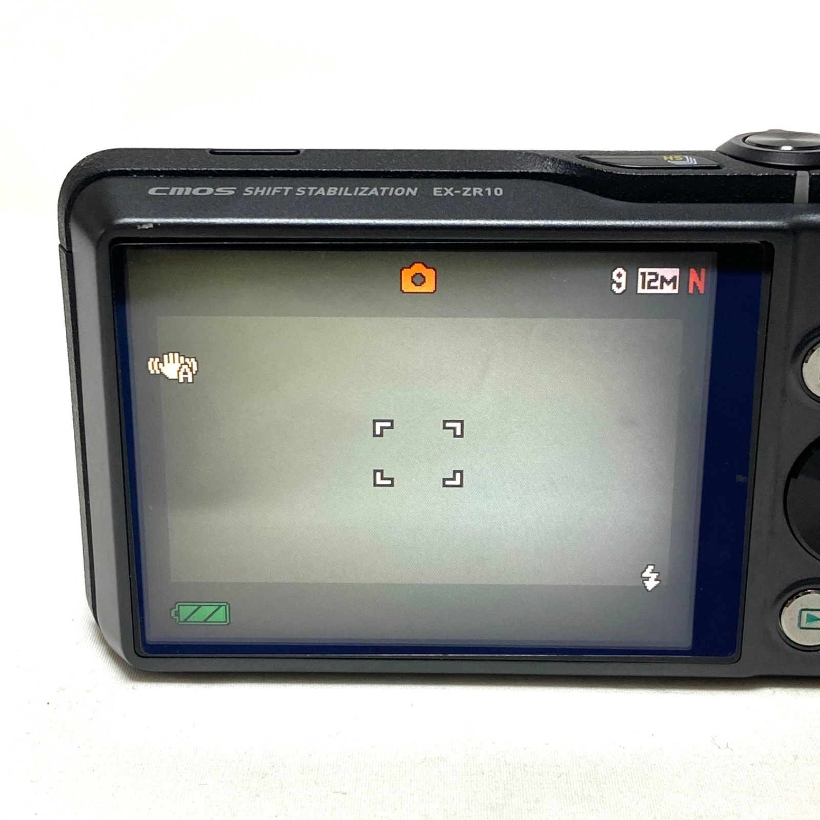 CASIO EXILIM EX-ZR10 シルバー 訳あり カシオ エクシリム コンパクト 