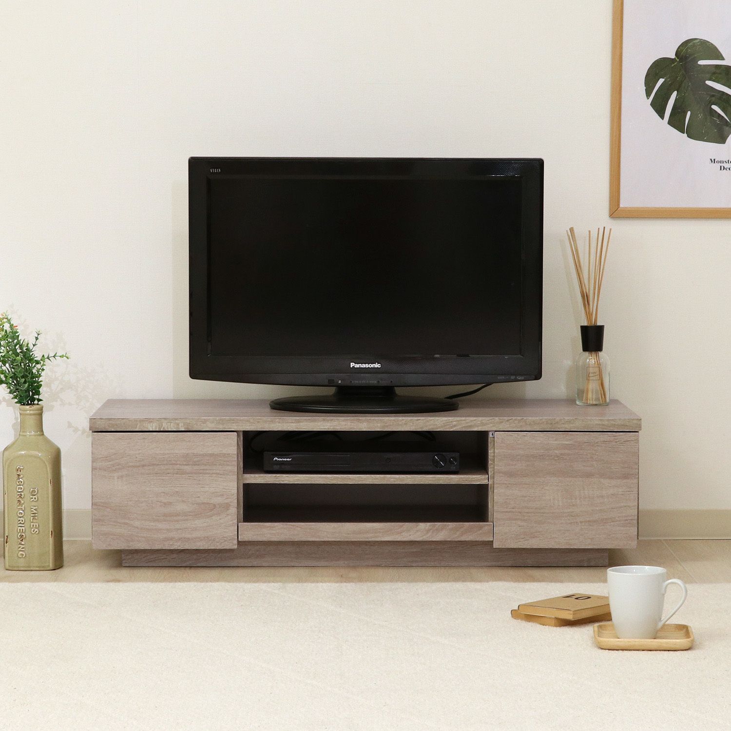 テレビボード 引き出し付き 木目調テレビ台 幅100cm 99263-99264 テレビボード TVボード リビング