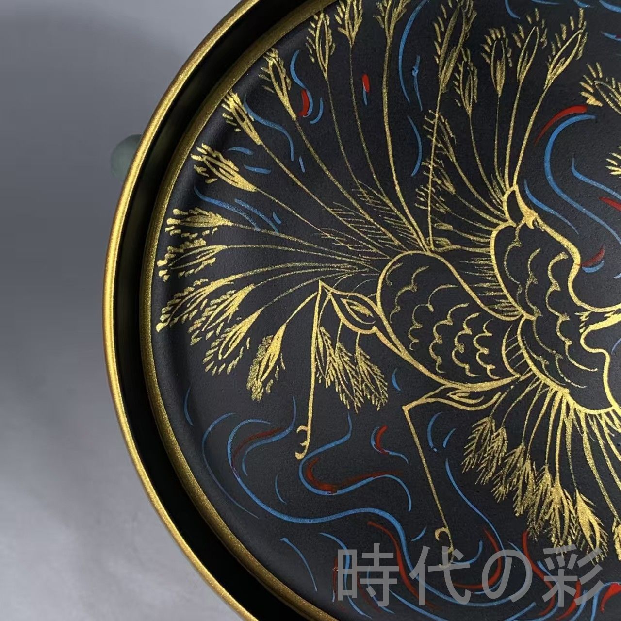 中国古美術・宋汝窯・汝窯・巻足洗・銀嵌細工・古陶磁・茶道具・書道具