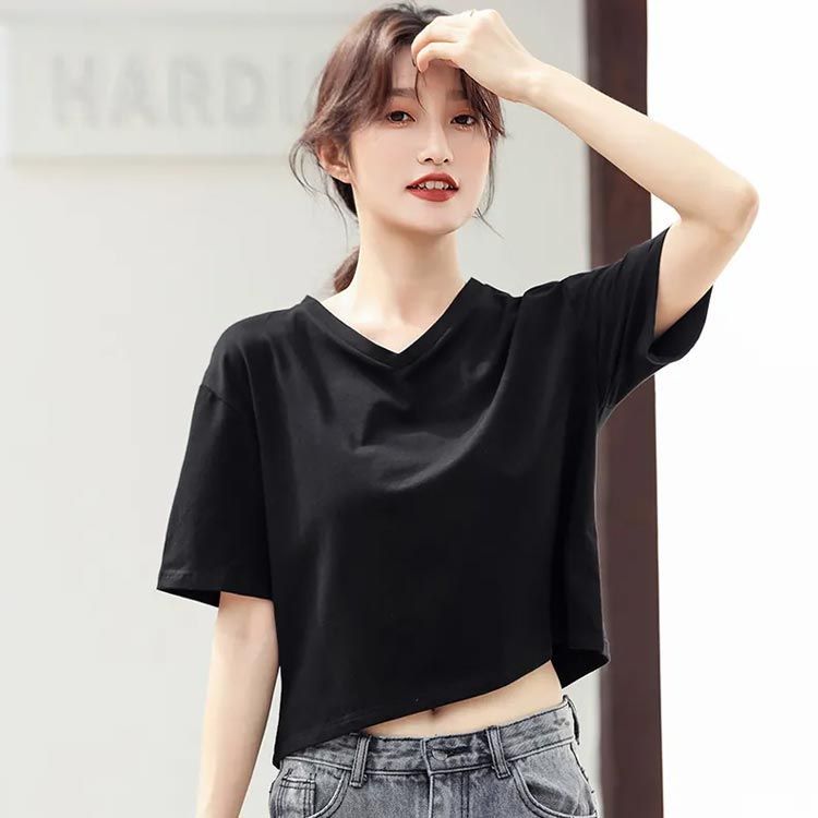 ショートTシャツ レディース カットソー トップス 半袖tシャツ