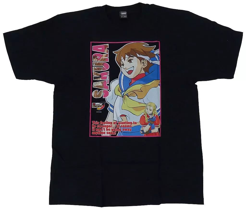 中古】Tシャツ 春日野さくら Tシャツ ブラック XXLサイズ