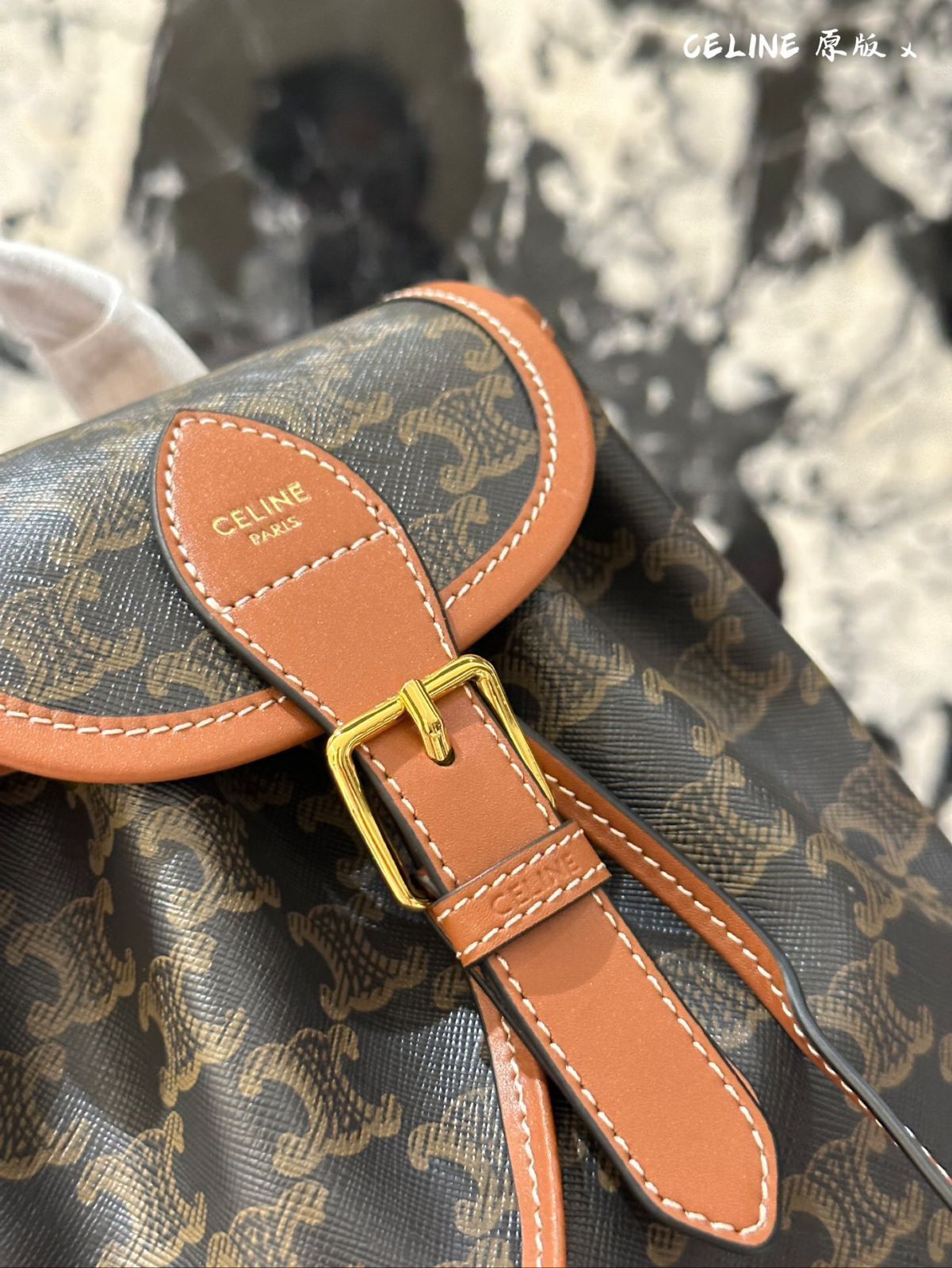 未使用品❣️CELINE ビンテージ ミニリュック 今日特価】Celine ヴィンテージモチーフ mini リュックサック