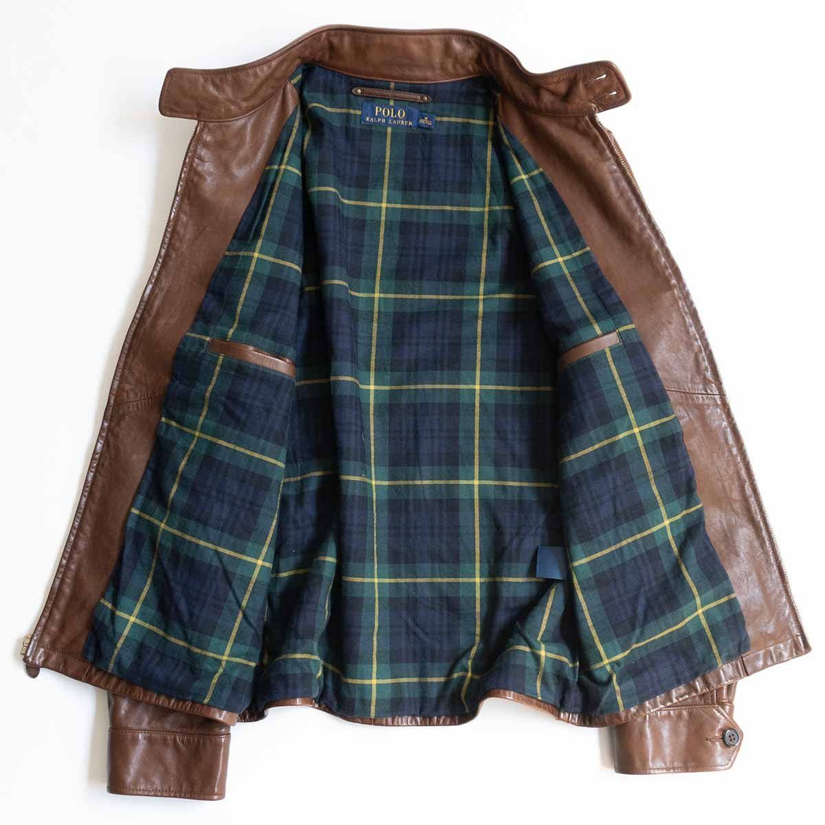 LAUREN RALPH LAUREN レザージャケット RALPH LAUREN(ラルフローレン) レザージャケット ブラック