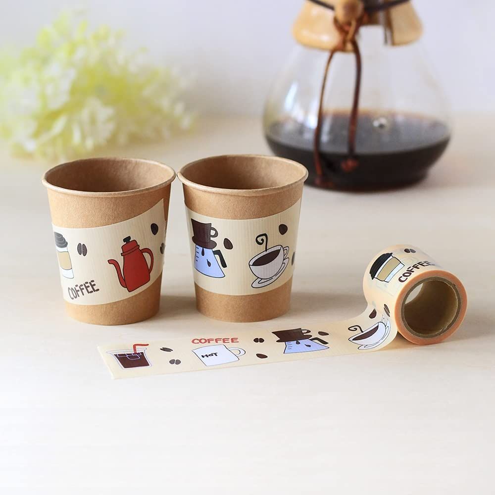 新品 養生テープ 小屋女子DIYカフェ YOJOTAPE Coffee Time YJ3-13