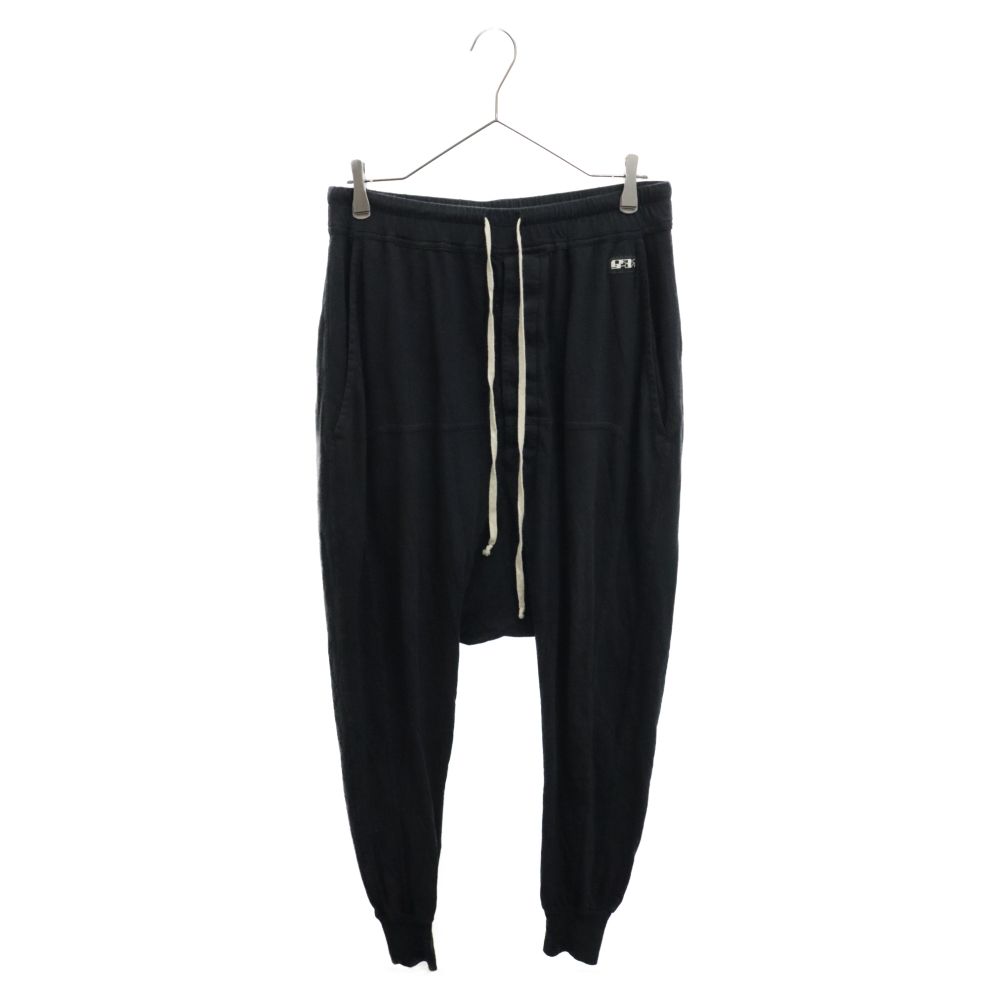 DRKSHDW ダークシャドウ 21SS DRAWSTRING JOGGER PANTS ドローストリング コットン ジョガーパンツ ブラック DU21S2395-RN