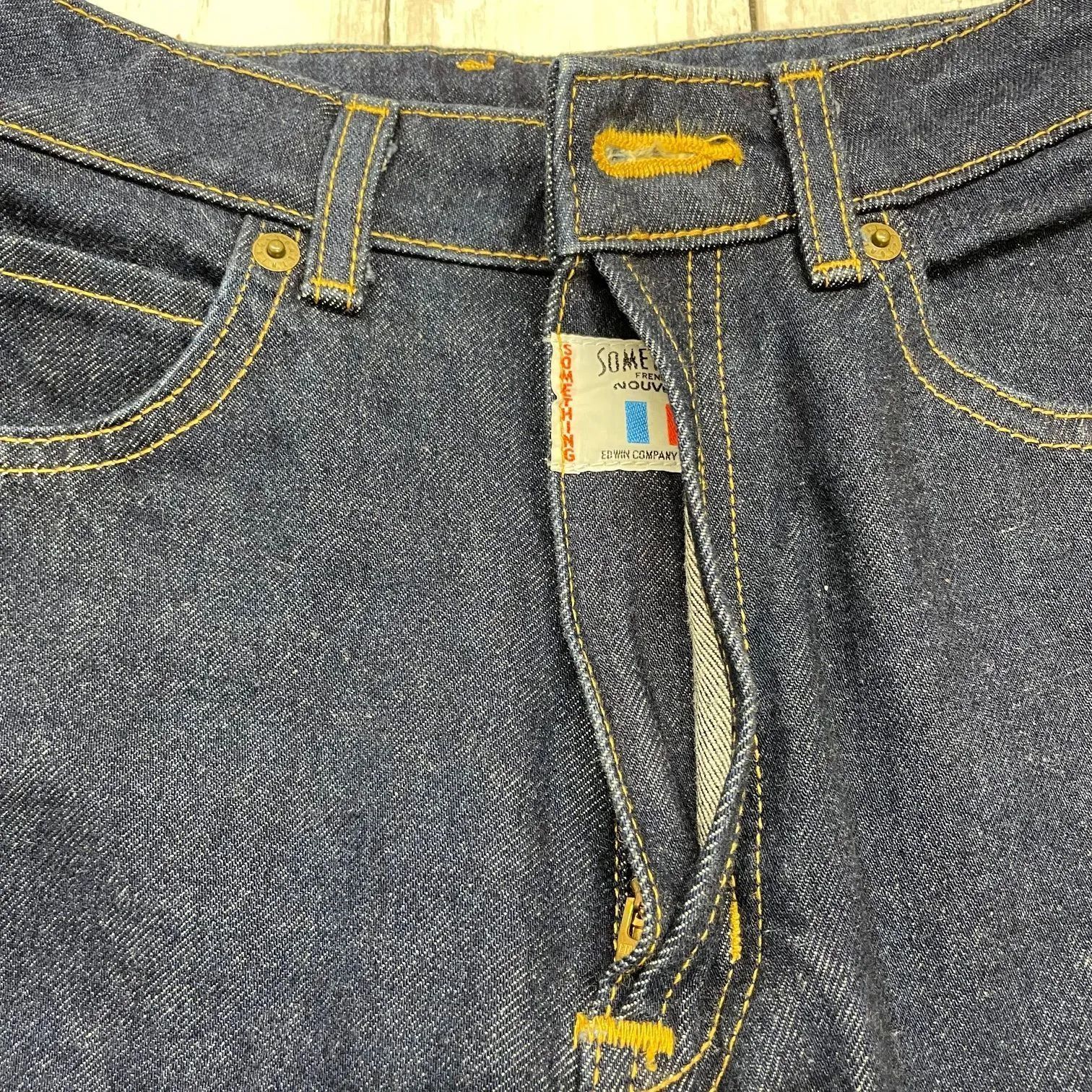 SOMETHING 】サムシング FRENCH NOUVEAU ROOMY SLIM フレンチヌーボー