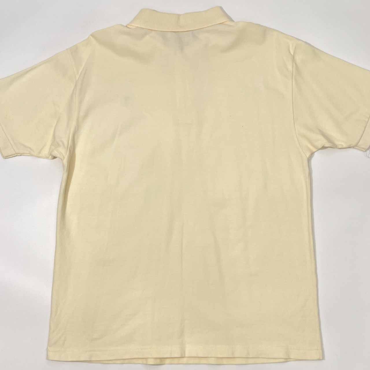 90s イタリア製 TRUSSARDI トラサルディ 鹿の子 半袖 ポロシャツ L