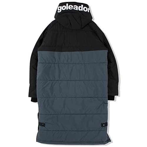 ゴ ドール goleador ジュニア 中綿バイ ロングベンチコート G-2520-1 ブラック