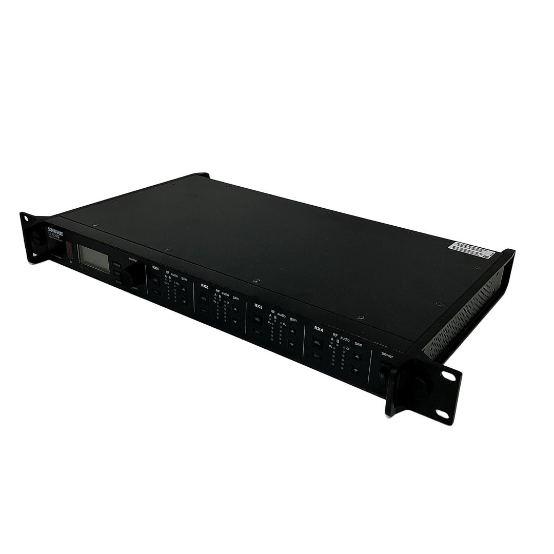 【美品】SHURE デジタルワイヤレス受信機 ULXD4Q-AB 楽天市場】SHURE ワイヤレス4ch受信機『ULXD4Q【470〜714MHz