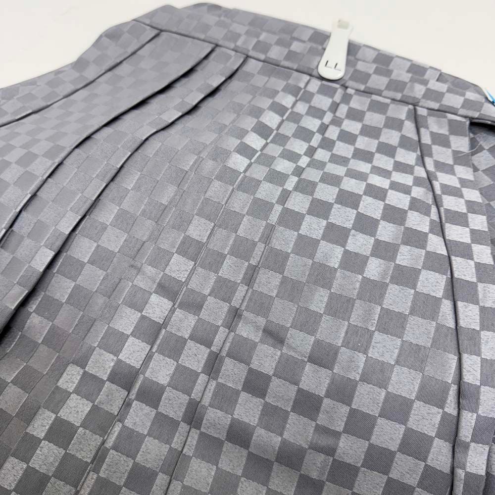 袴 行灯袴 男袴 紐下丈97cm 男性用袴 3L-4Lサイズ 成人式袴 グレー 4664