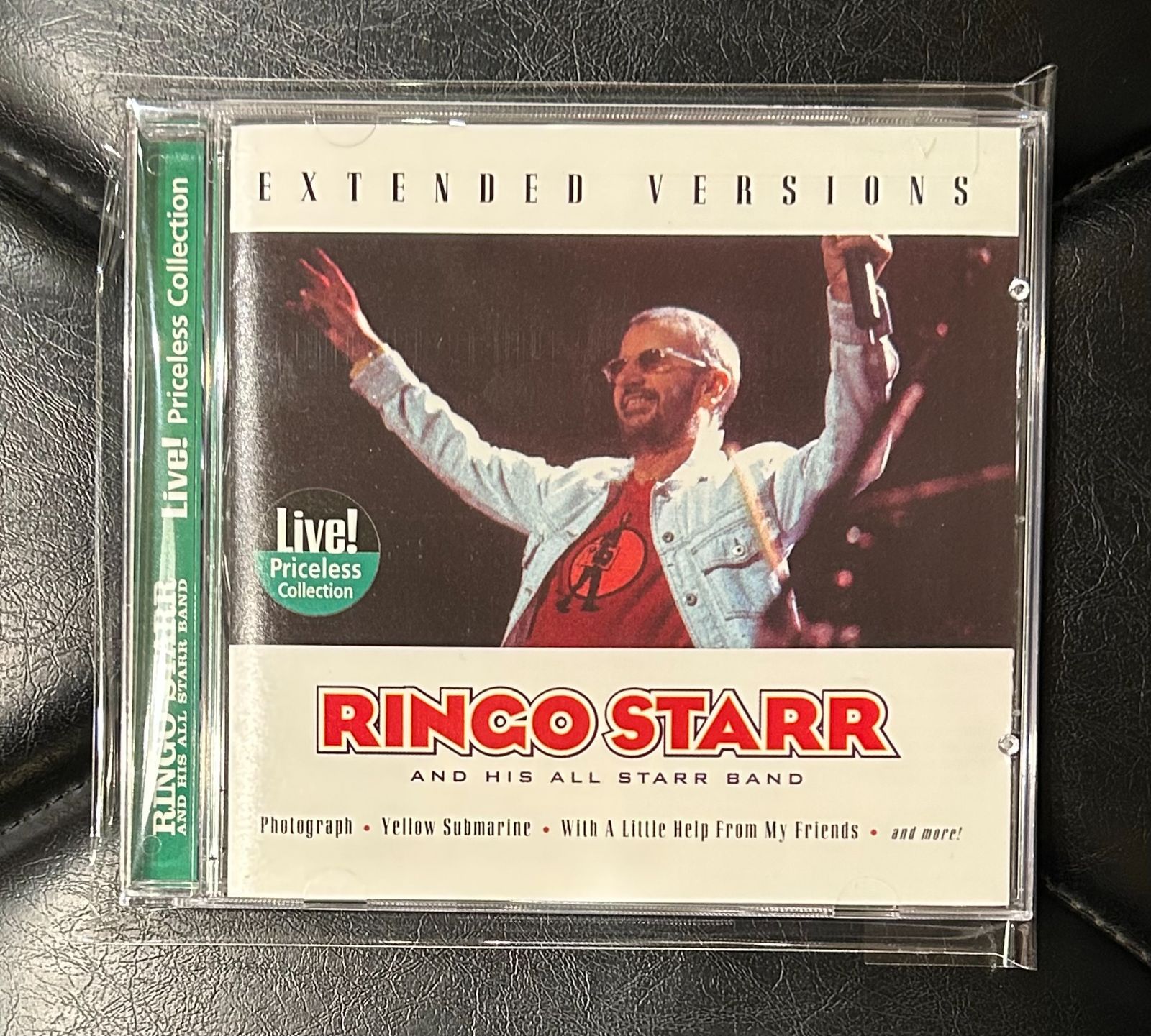 RINGO STARR,新品未開封,CD+DVD,リンゴ・スター,ジョン・レノン