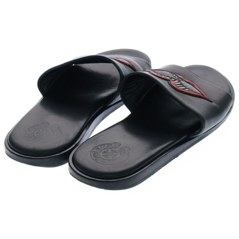 クロムハーツ Matty Boy CHOMPER レザーサンダル 新品未使用 CHROME HEARTS (クロムハーツ) MATTY BOY CHOMPER SLIDE