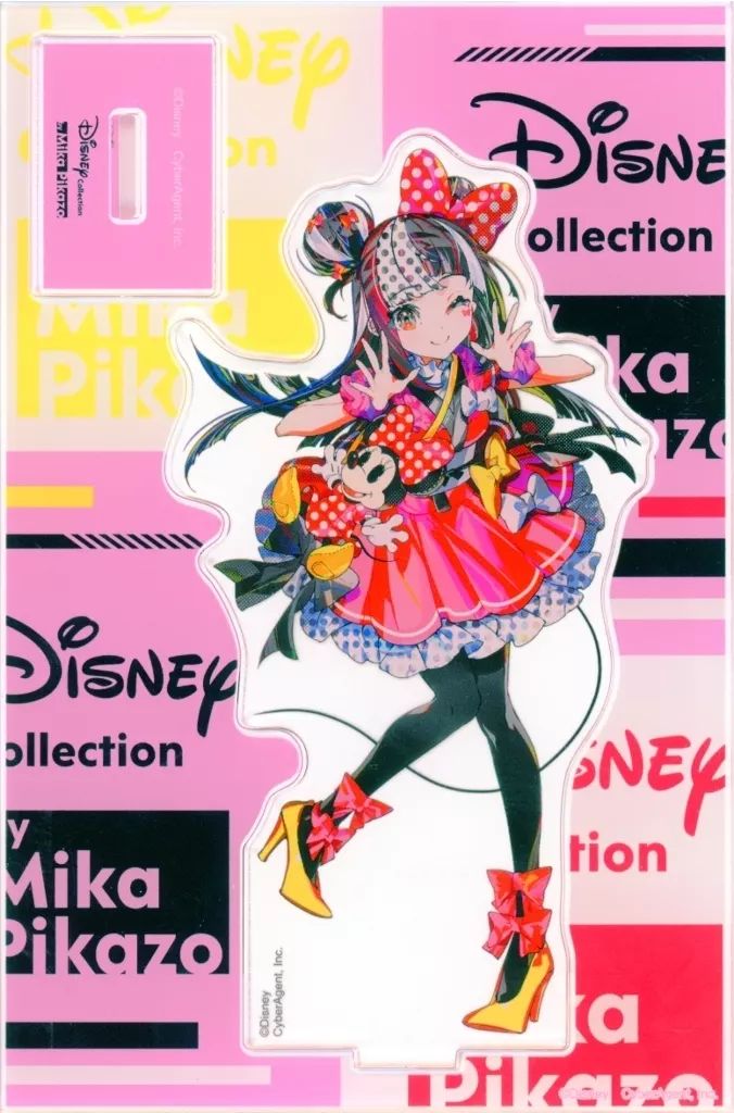 中古】アクリルスタンド・アクリルパネル ミニーマウス アクリル