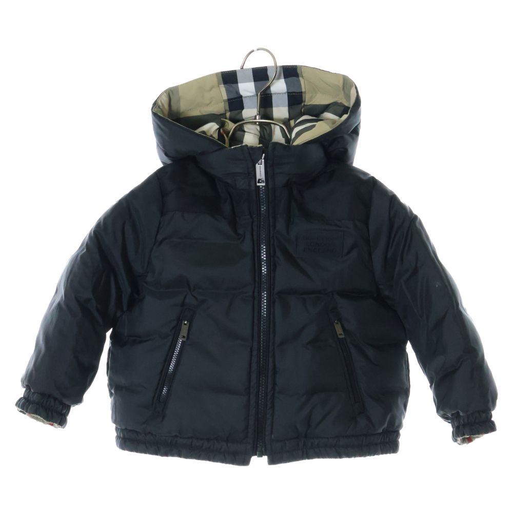 BURBERRY (バーバリー) ハウスチェック ナイロン リバーシブル ダウン