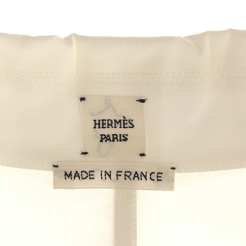 美品】 HERMES / エルメス | 2023SS | シェーヌダンクル ベルテッド シャツワンピース | 40 | ホワイト | レディース -  メルカリ