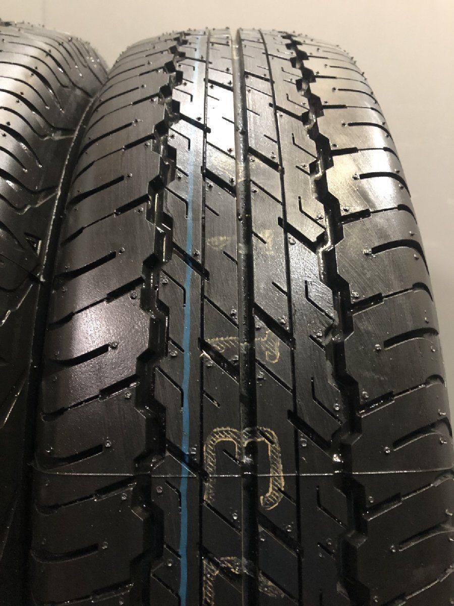 【未走行】納車前外し 2024年製 DUNLOP GRANDTREK AT20 195/80R15 15インチ 夏タイヤ 4本 ジムニーシエラ等　(VTY865)