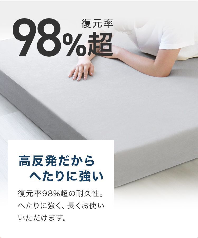 シングルマットレス 高反発ウレタン