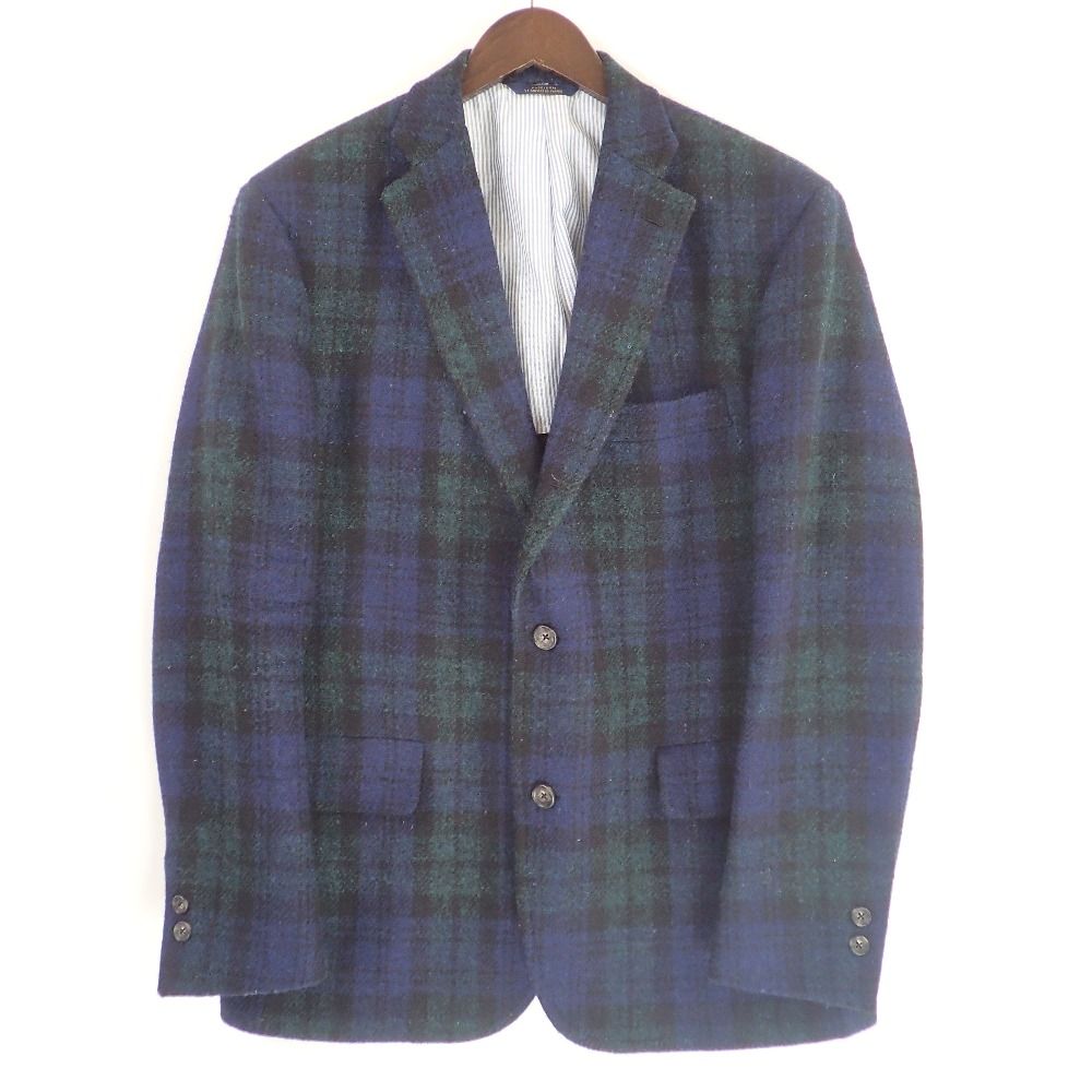 Brooks Brothers ブルックスブラザーズ ｘHARRIS TWEEDハリスツイード【美品/国内正規】タータンチェック テーラード 42R  - メルカリ