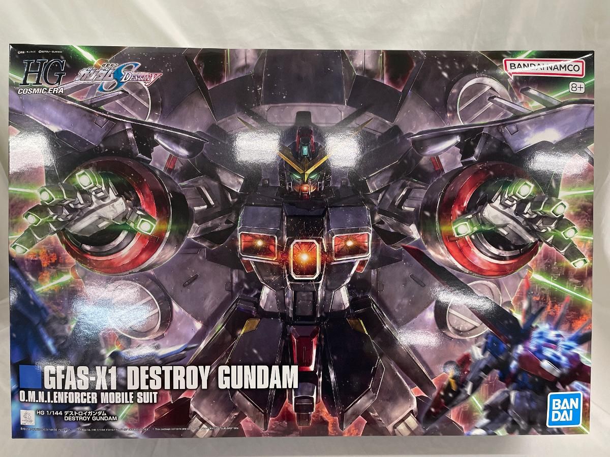 新品 未開封 HG 1/144 GFAS-X1 デストロイガンダム ♪【未開封】1/144 HG GFAS-X1 デストロイガンダム 機動戦士